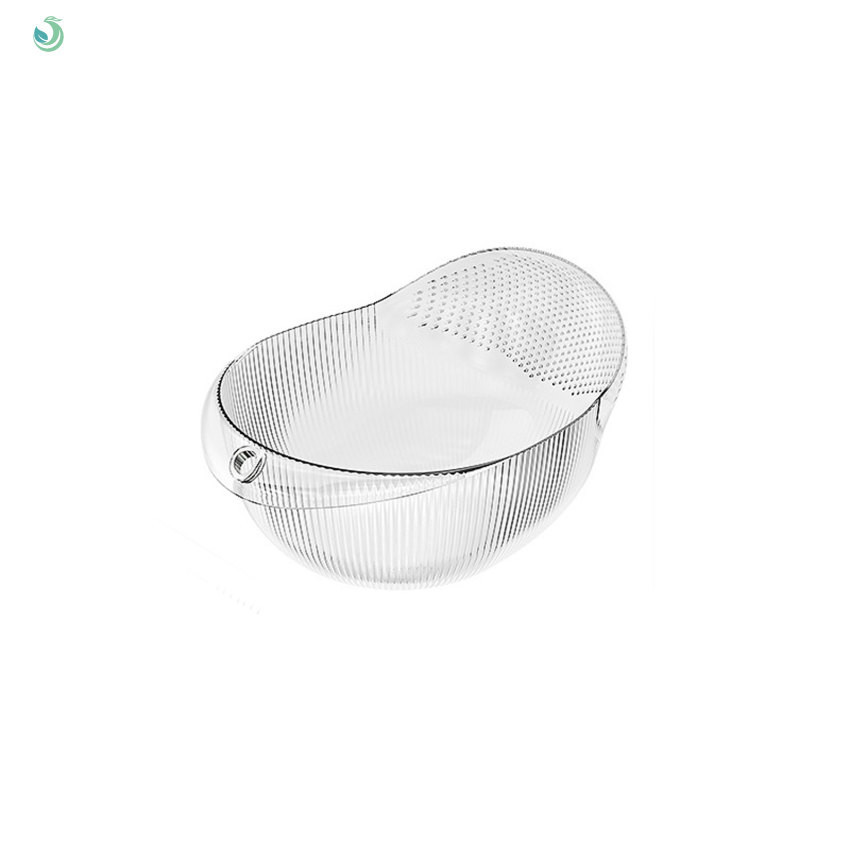 Rice Washing Filter Strainer Basket Colander Sieve Fruit Vegetable Bowl ...