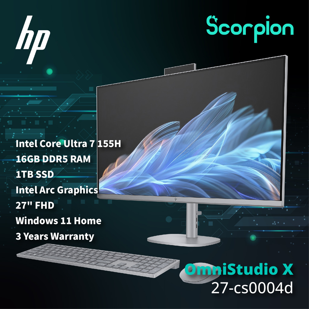 HP OmniStudio X All-in-One 27-cs0004d Desktop PC（Aeon Credit Services ...