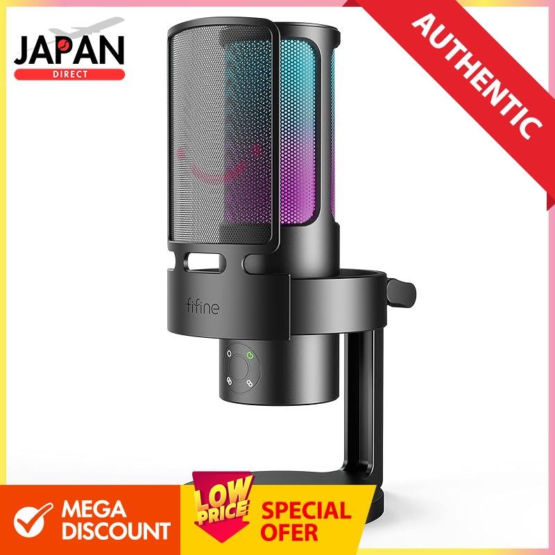 FIFINE USB Microphone Condenser Microphone Unidirectional ASMR ...