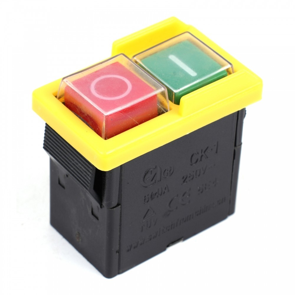 Waterproof Pushbutton Machine Saw Cutter Drill On Off Switches VDE ...