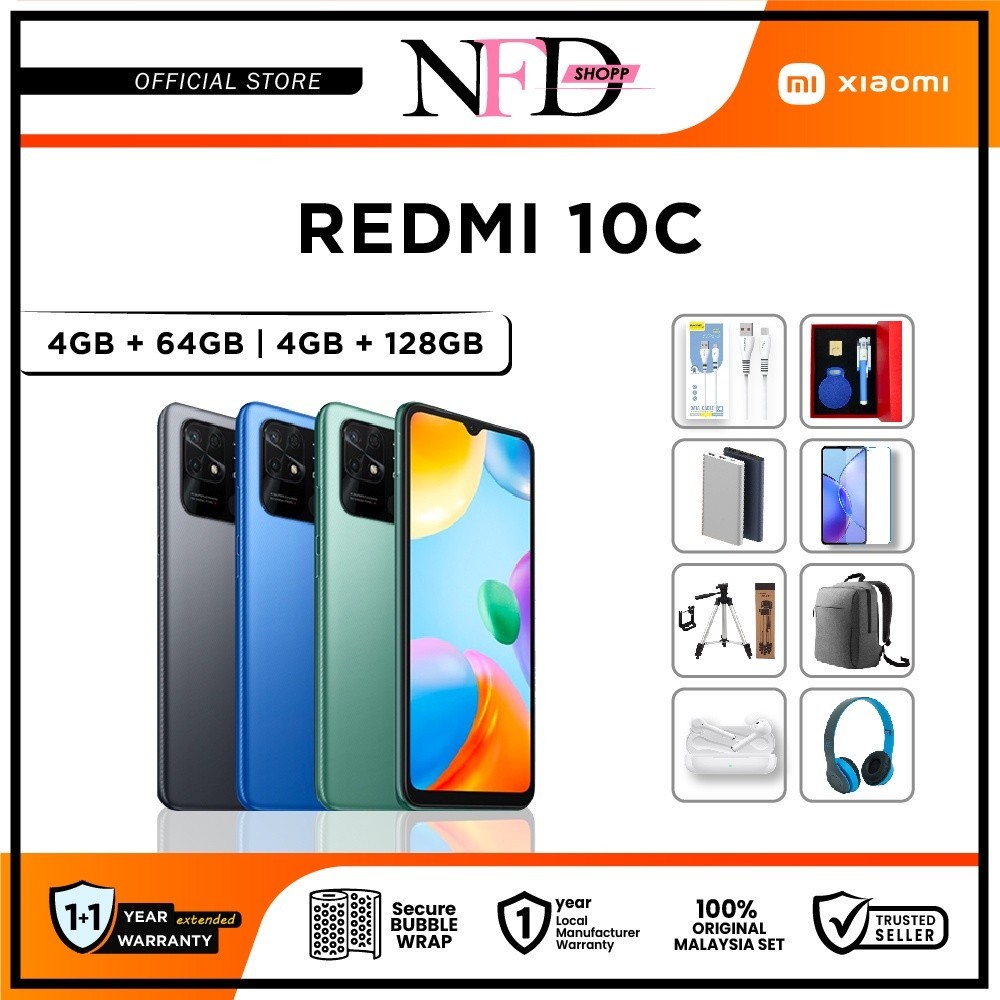 Xiaomi Redmi 10C 4Gb 128Gb Green
