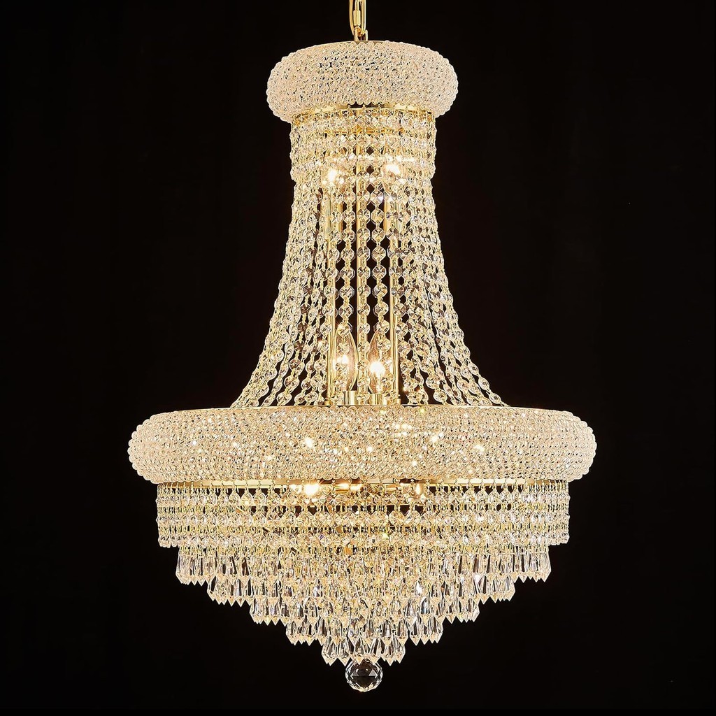 Luxury Crystal Chandelier Ceiling Lamps Pendant Lamp Hanging Light