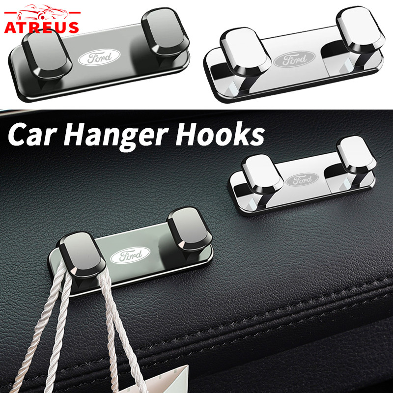 Ford Car Metal Hook Car Double Hanger Hooks Multifunctional Storage ...