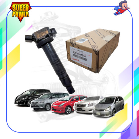 ORIGINAL TOYOTA IGNITION PLUG COIL TOYOTA CAMRY ACV40 2.0 2.4 / ESTIMA ...
