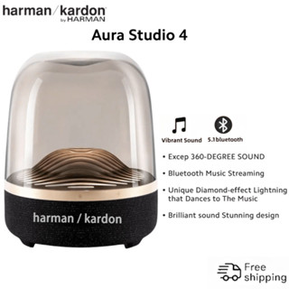 Harman Kardon Aura Studio 4 Wireless Bluetooth Speaker 360 Room-filling  Speaker
