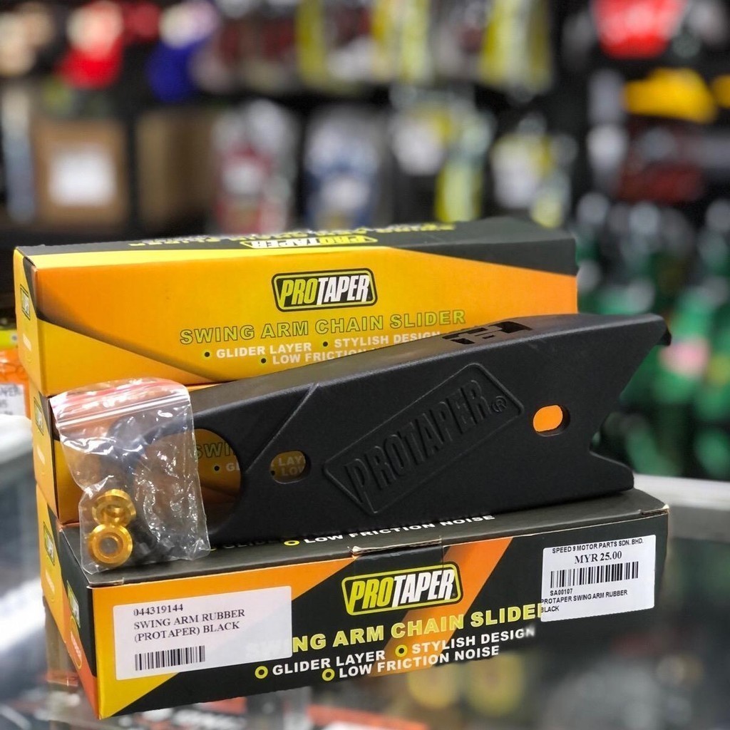 PTP PROTAPER SWING ARM RUBBER BLACK (FREE SCREW) getah arm | Shopee ...