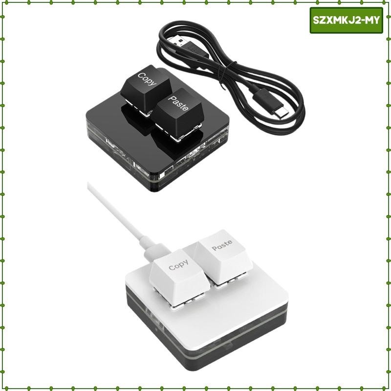 [szxmkj2] Copy and Paste 2 Key Keyboard Mechanical Gaming Keyboard for ...