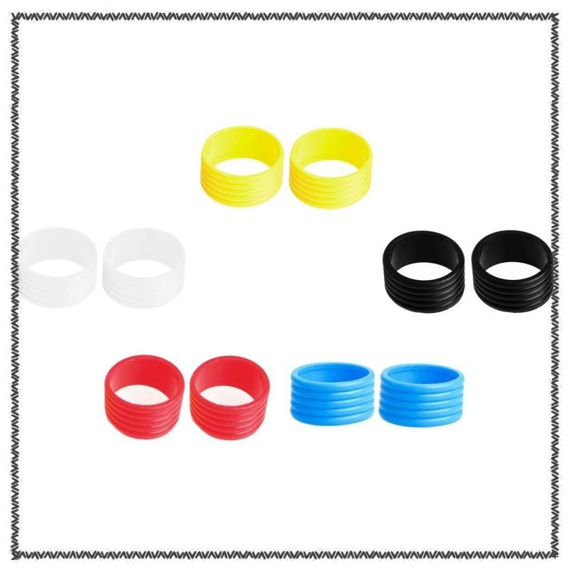 [MCA] 2 Pack Silicone Tennis Racket Badminton Sealed Loop Wrap End Lock ...