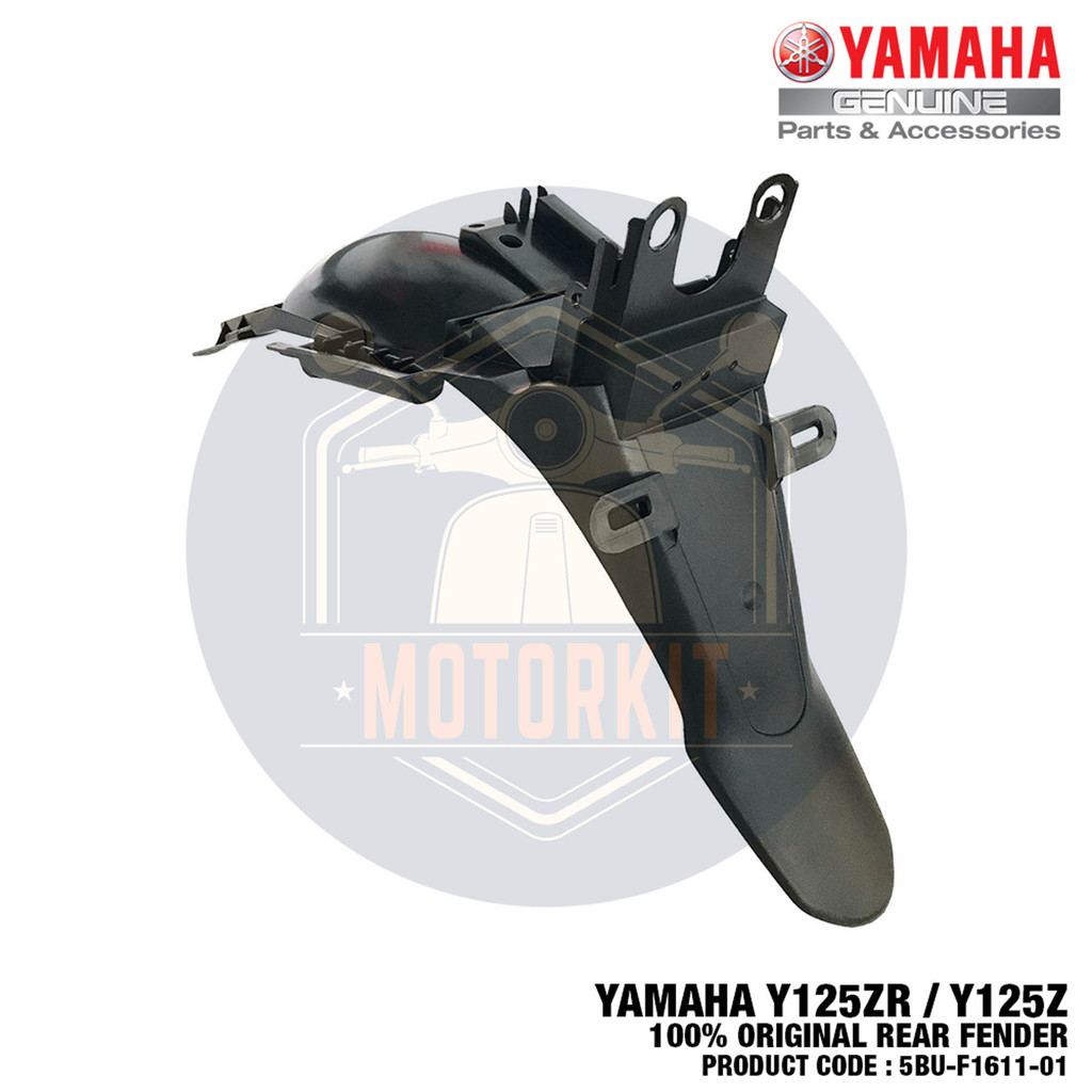 Y125Z Y125ZR 100% ORIGINAL REAR FENDER MUDGUARD BELAKANG 5BU-F1611-01 ...