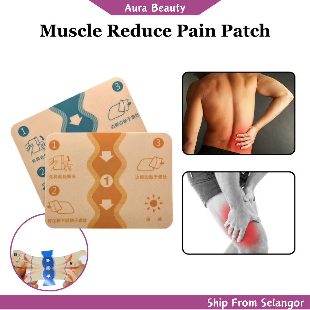 Muscle Pain Reduce Patch Muscle Soreness Relief Plaster Tampalan Sakit ...