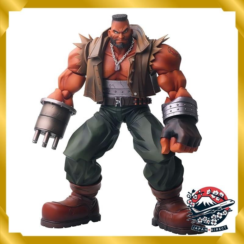 Final Fantasy - 603874 - Figurine - 7 Remake - Play Arts Kai N 2 - Barret Wallace