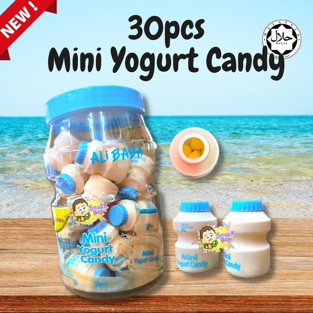 30pcs Ali Mini Yogurt Candy Milk Botol Kecil Tablet Candy (Halal ...