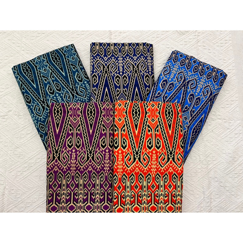Ready stock Kain Sarung Batik Corak Baru Design Motif Floral | Shopee ...