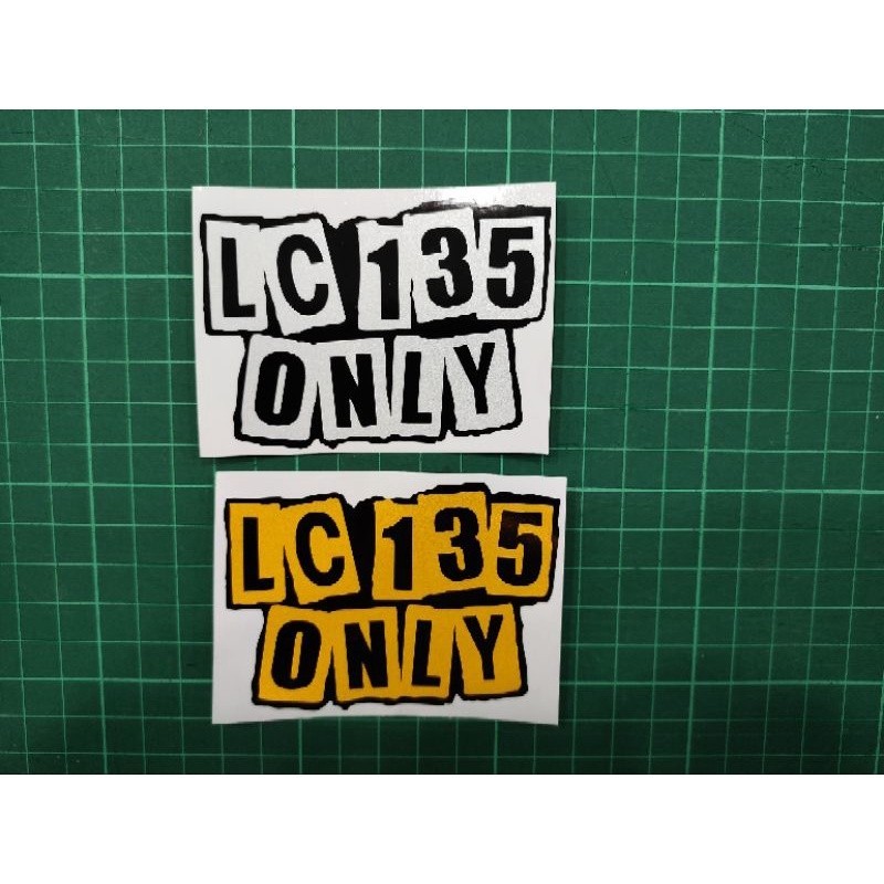 Sticker LC 135 Yamaha Stiker Motor | Shopee Malaysia
