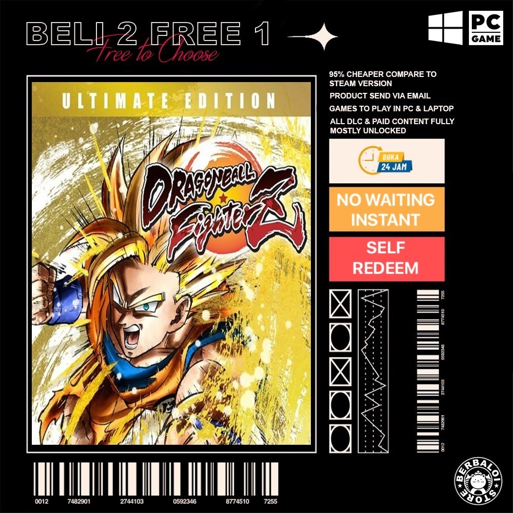 [FAST SEND] Dragon Ball FighterZ Ultimate Edition [PC GAME PC DIGITAL