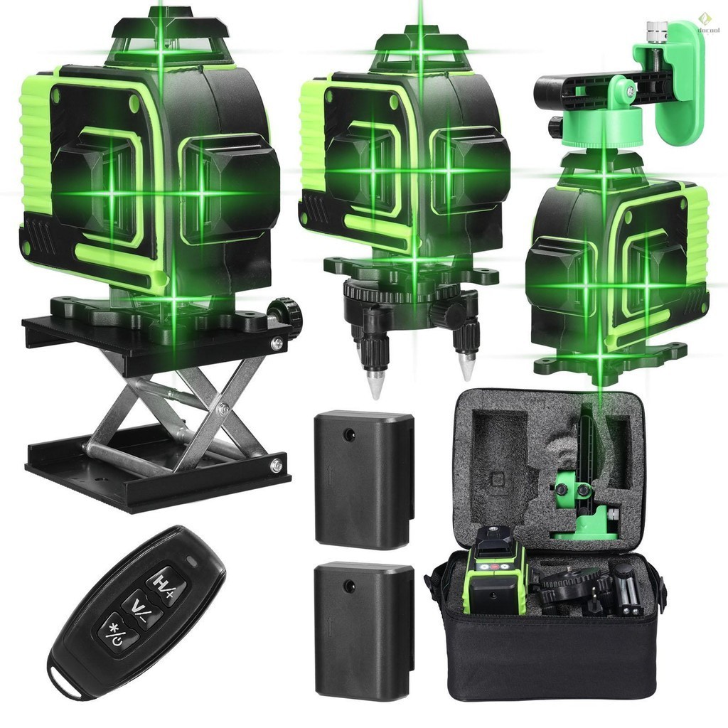 Multifunctional 16 Lines Laser Level Tool Vertical Horizontal - 5