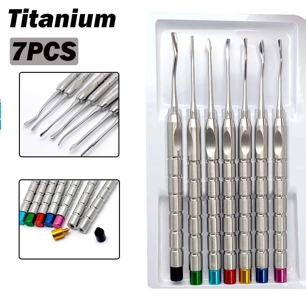 7Pcs Titanium Dental PDL Luxating Root Tooth Minimally Invasive ...