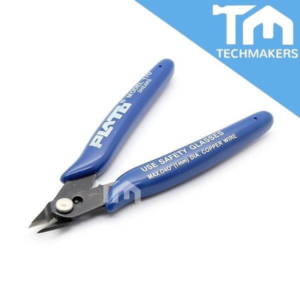 Plato 170 5-Inch Wire Cutter Tool for Micro Cable Wire / Gundam Model Accessories Gunpla Kit Nipper Pliers DIY Flush