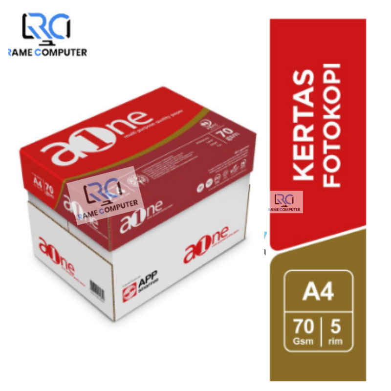 Hvs a4 Paper 70 GSM 1 Box = 5 Ream Hard Copy/print Paper Shopee