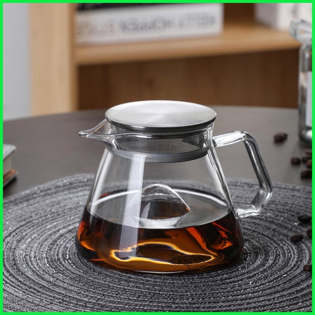 Coffee Pot Cup Glass pot Microwavable Replacement Coffee Carafe With