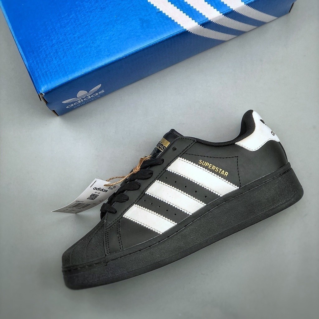 Adidas Originals Superstar XLG Thick-Soled Platform Shell Toe Sneakers ...