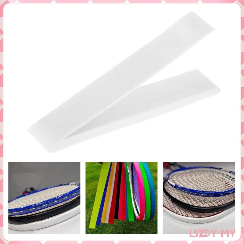 [lszdy] 2xBadminton Tennis Racket Head Protector Sticker Frame