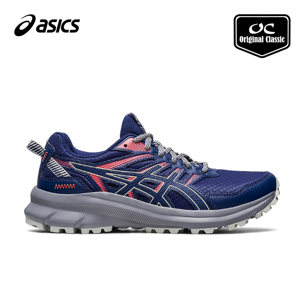 Asics Women s Running Trail Scout 2 Indigo Blue Light Sage Shopee Malaysia