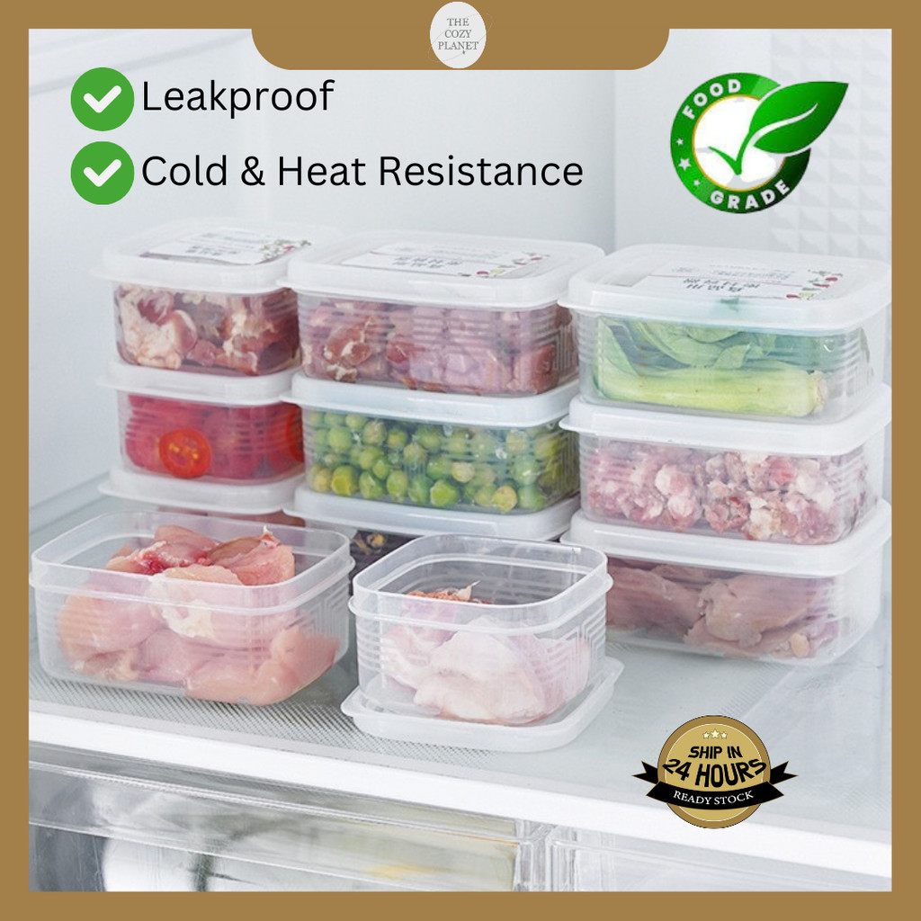 Transparent Crisper Box Freezer Organization Refrigerator Fresh Food ...