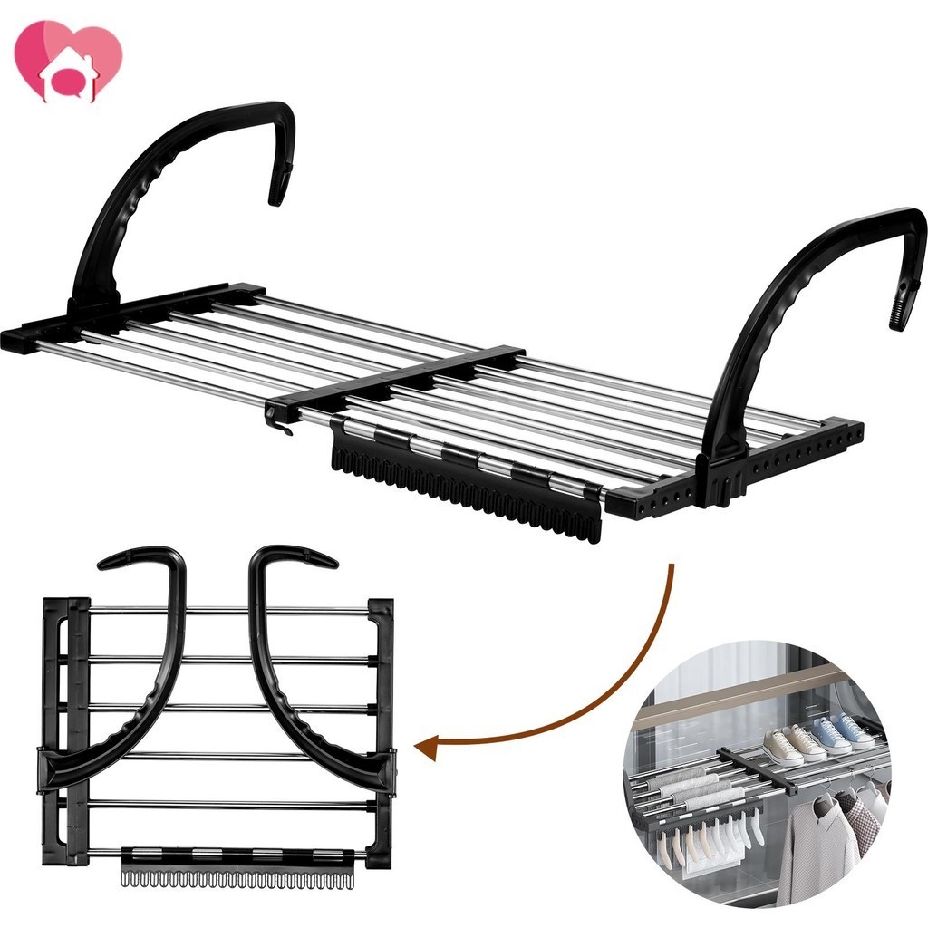 Radiator Clothes Airer Foldable Radiator Drying Rack 4272CM Extendable
