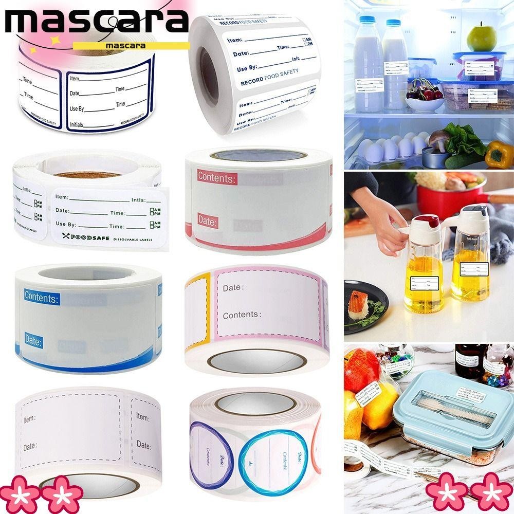 Food Stickers Removable Food Freezer Refrigerator Kitchen Sticker ...