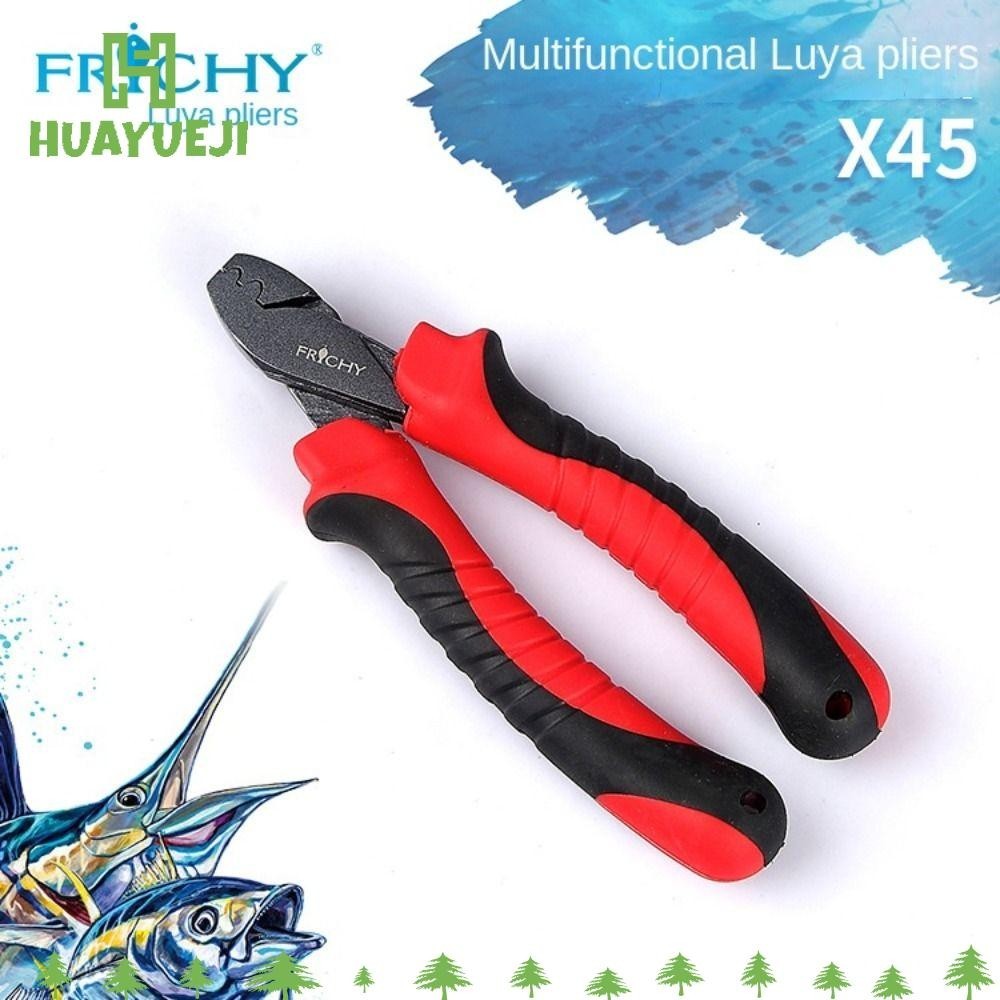 HUAYUEJI Fishing Line Crimping tool, Stainless Steel Carp Plastic