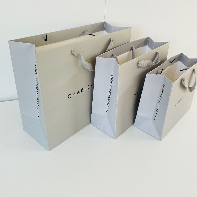 Cnk Paper Bag Gray Gift Bag 3 Sizes | Shopee Malaysia