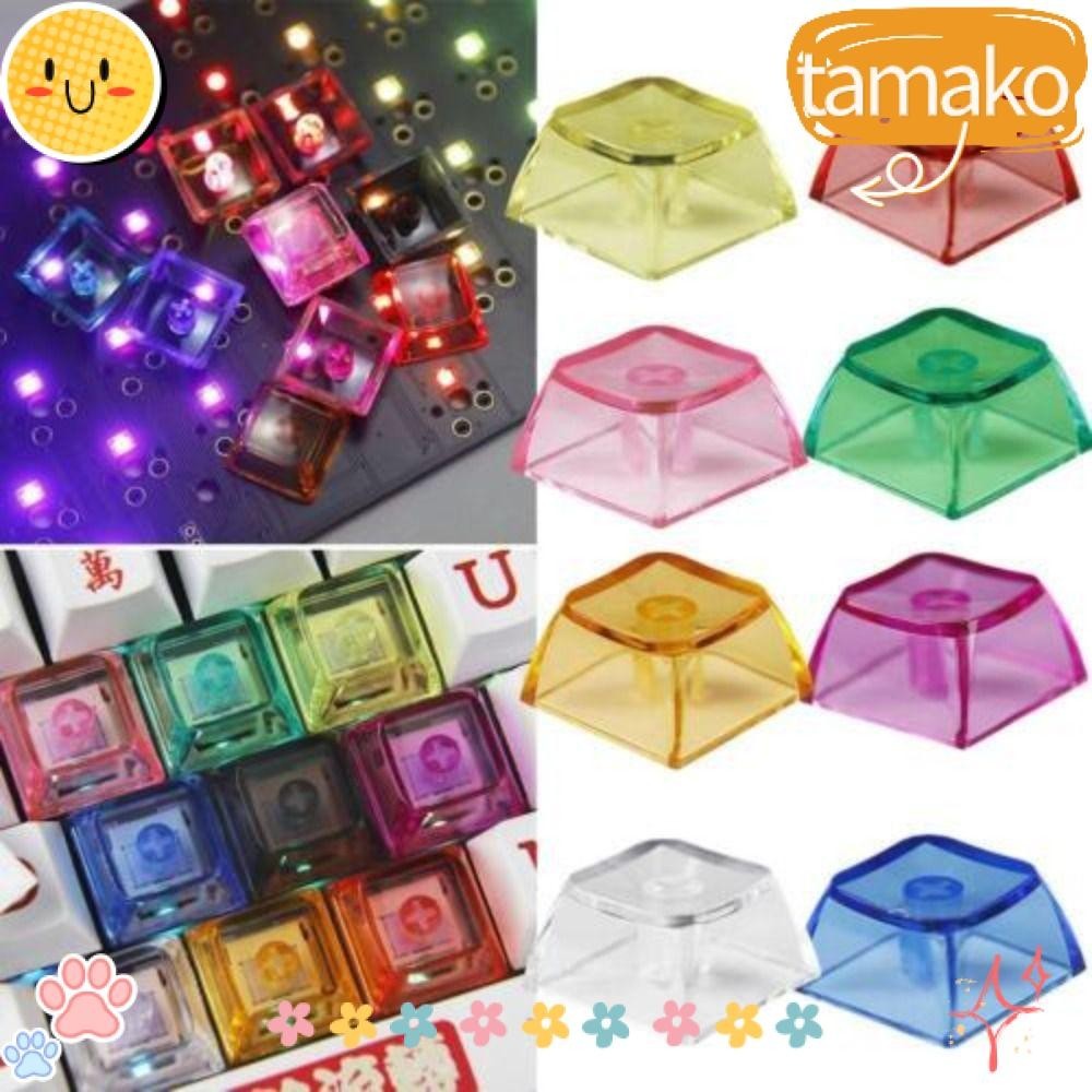 TAMAKO Translucent Ball Cap, Multi-Color High Transparent Keycaps ...
