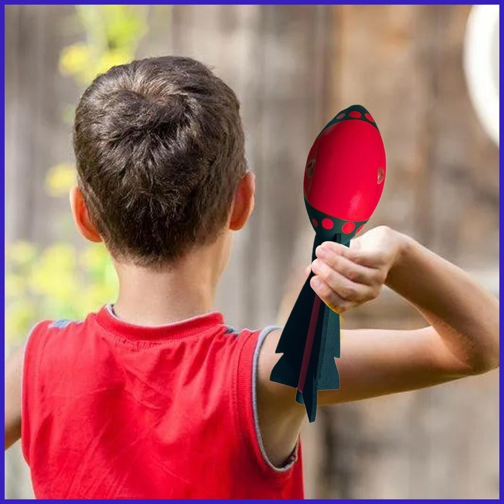 Outdoor Foam Rocket Toy Children Throwing Rocket Sports Toy Foam ...