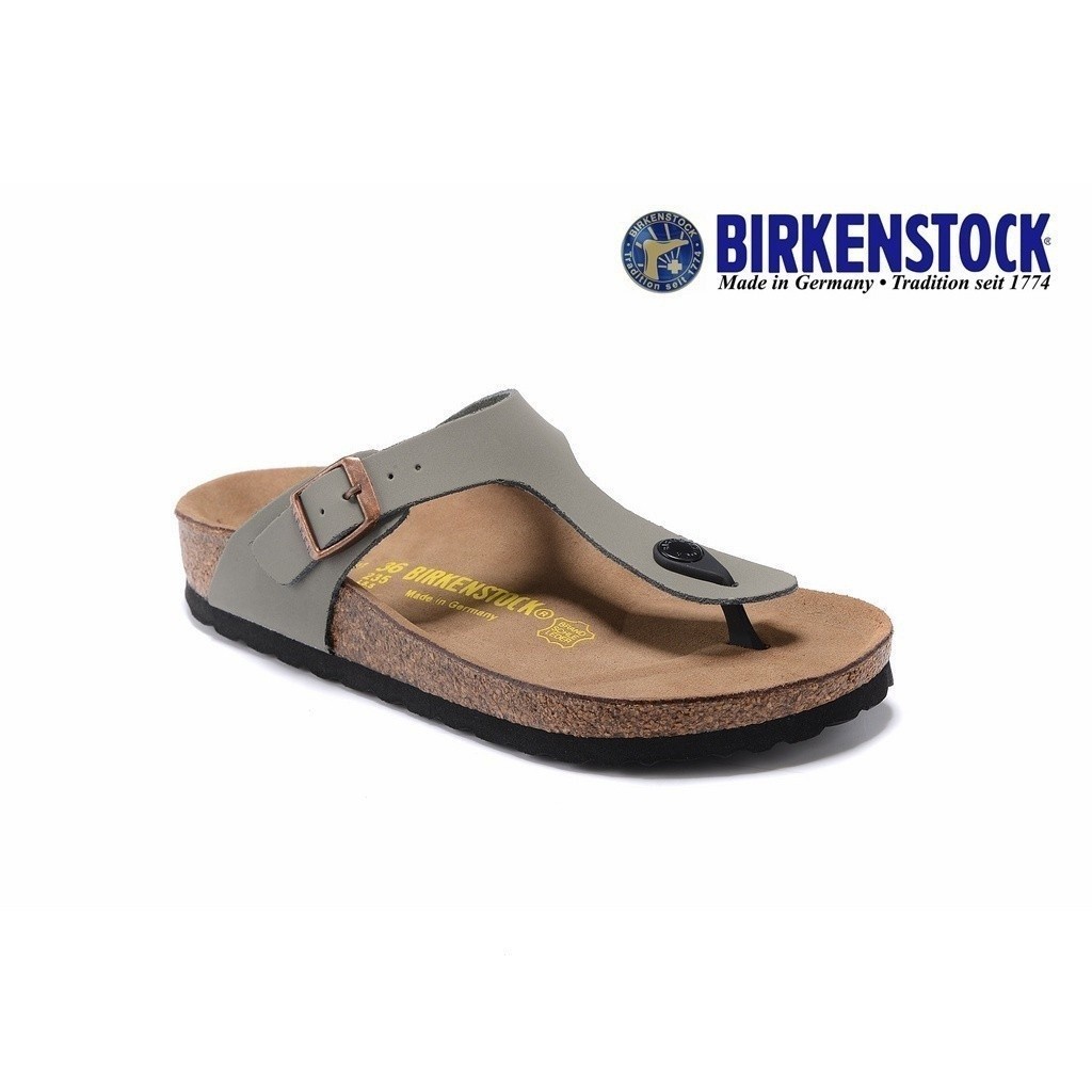 Birkenstock Men's Classic Style Red Grey Matte Flip-Flops | Shopee Malaysia