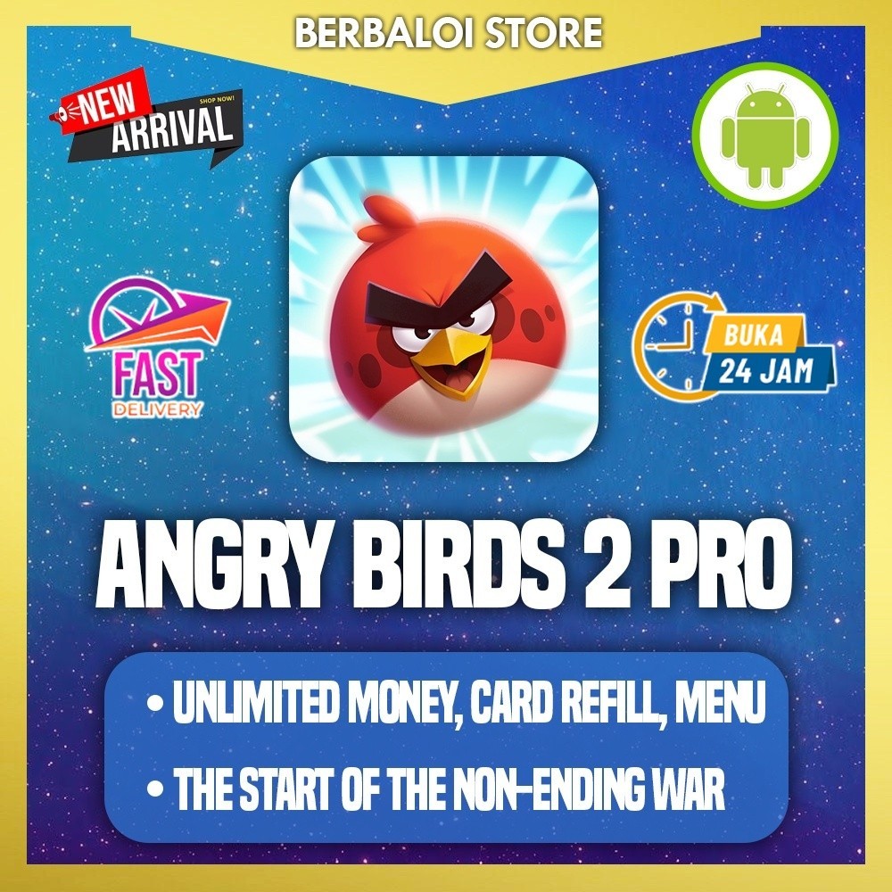 [FAST SEND] Angry Birds 2 MOD LIFETIME WARRANTY & LATEST