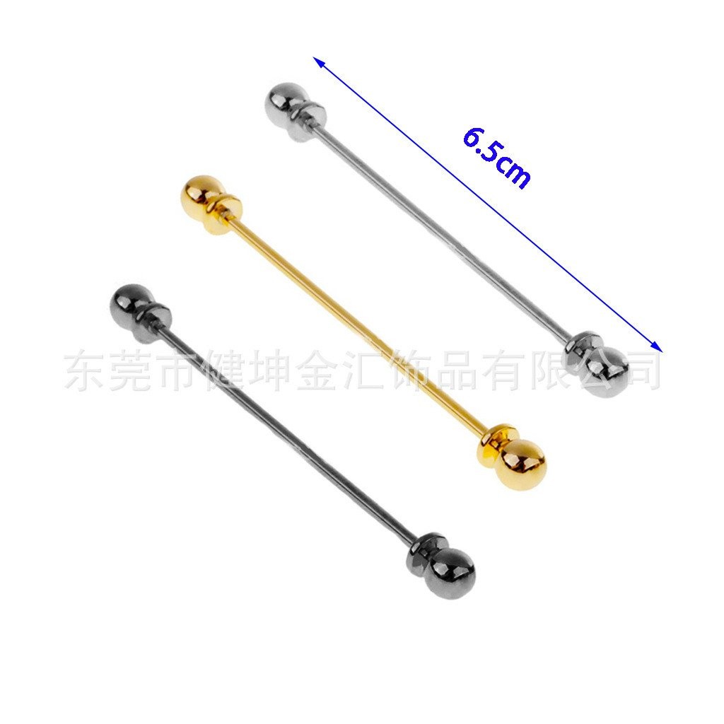 Factory Ready Stock Flat Pin Brooch Tie Pin Accessories Fashion Men's ...