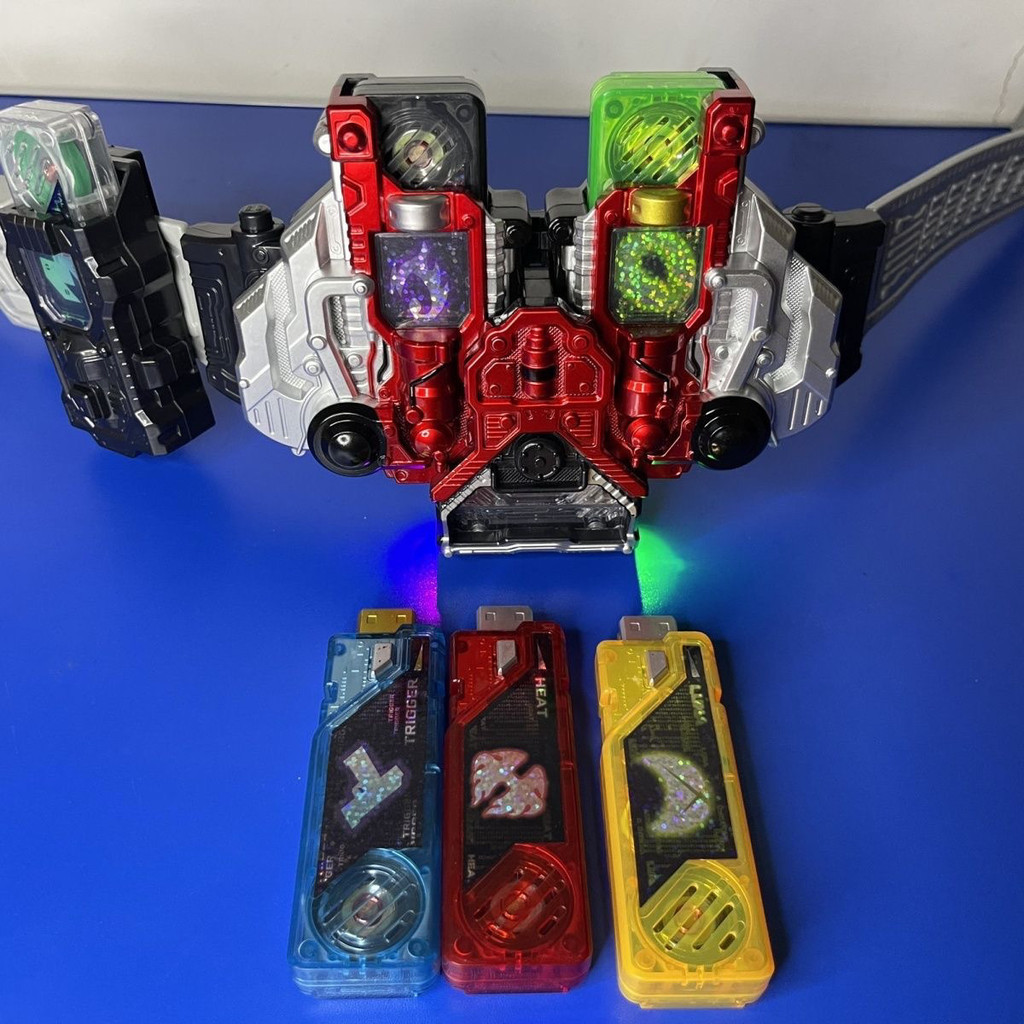 Brand New Kamen Rider w Belt Linkage Mechanical Texture Memory Blast ...