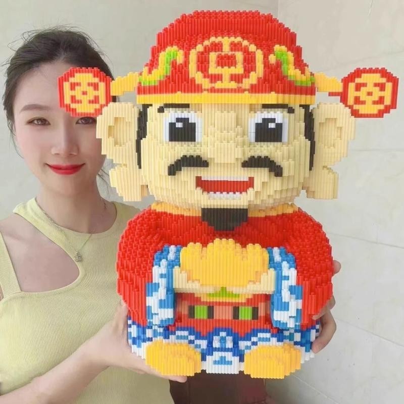 兼容乐高哆啦A梦积木益智拼装玩具成年人高难度女孩拼图礼物摆件