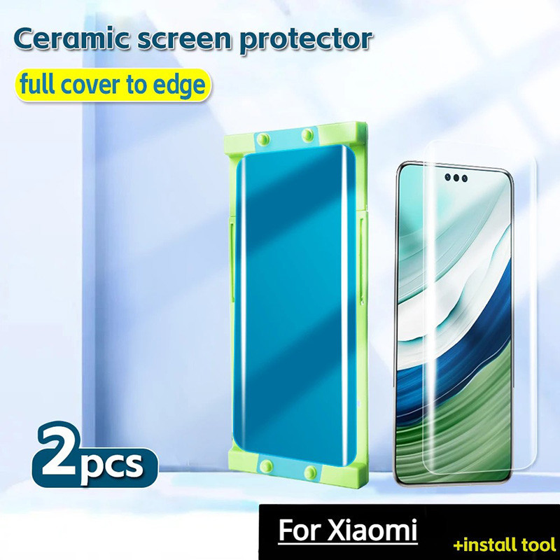 Hey, Grab This Genuine Guard Tempered Glass Screen Protector For Your Xiaomi Mi 11! It's A Total Full Cover, So Your Whole Screen Is Safe.