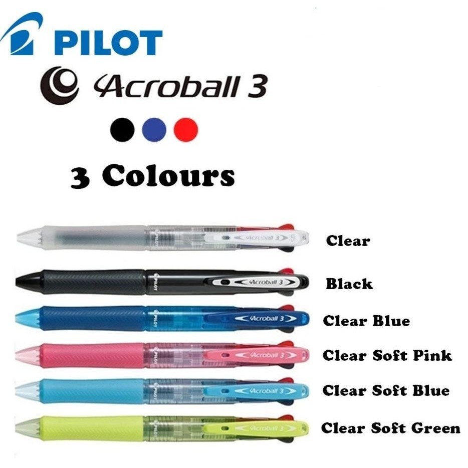 Pilot MULTIFUNCTION PENS ACROBALL 3 BALLPEN Shopee Malaysia