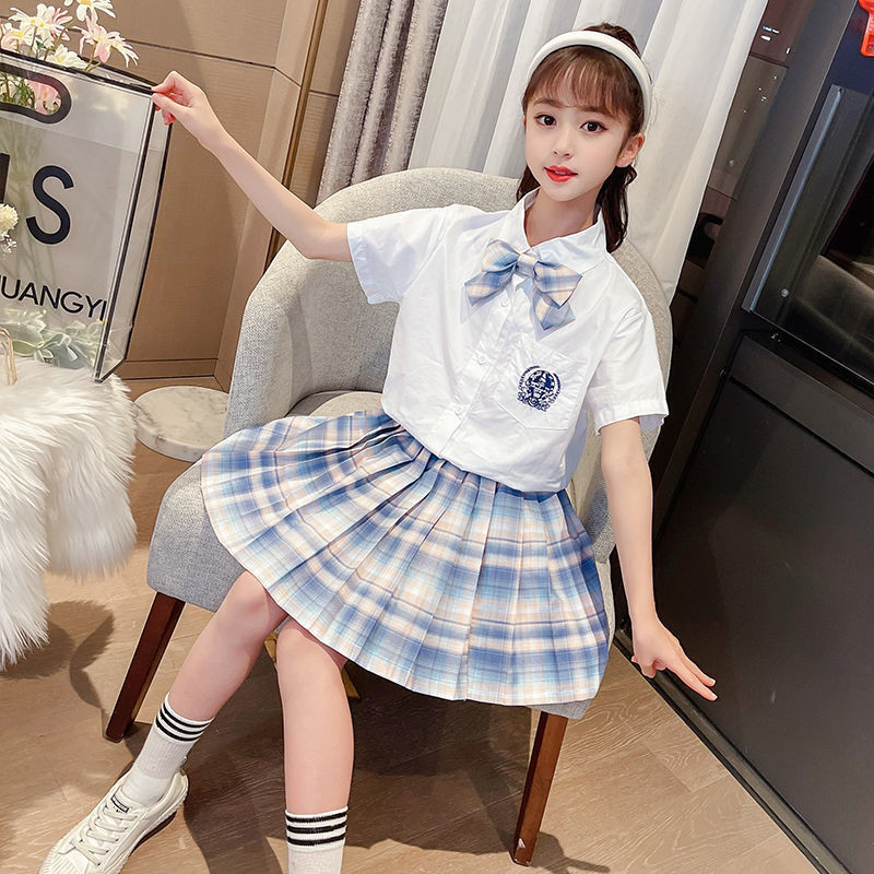 Girls Jk Uniform Pleated Skirt Genuine 9 Year Old Primary School