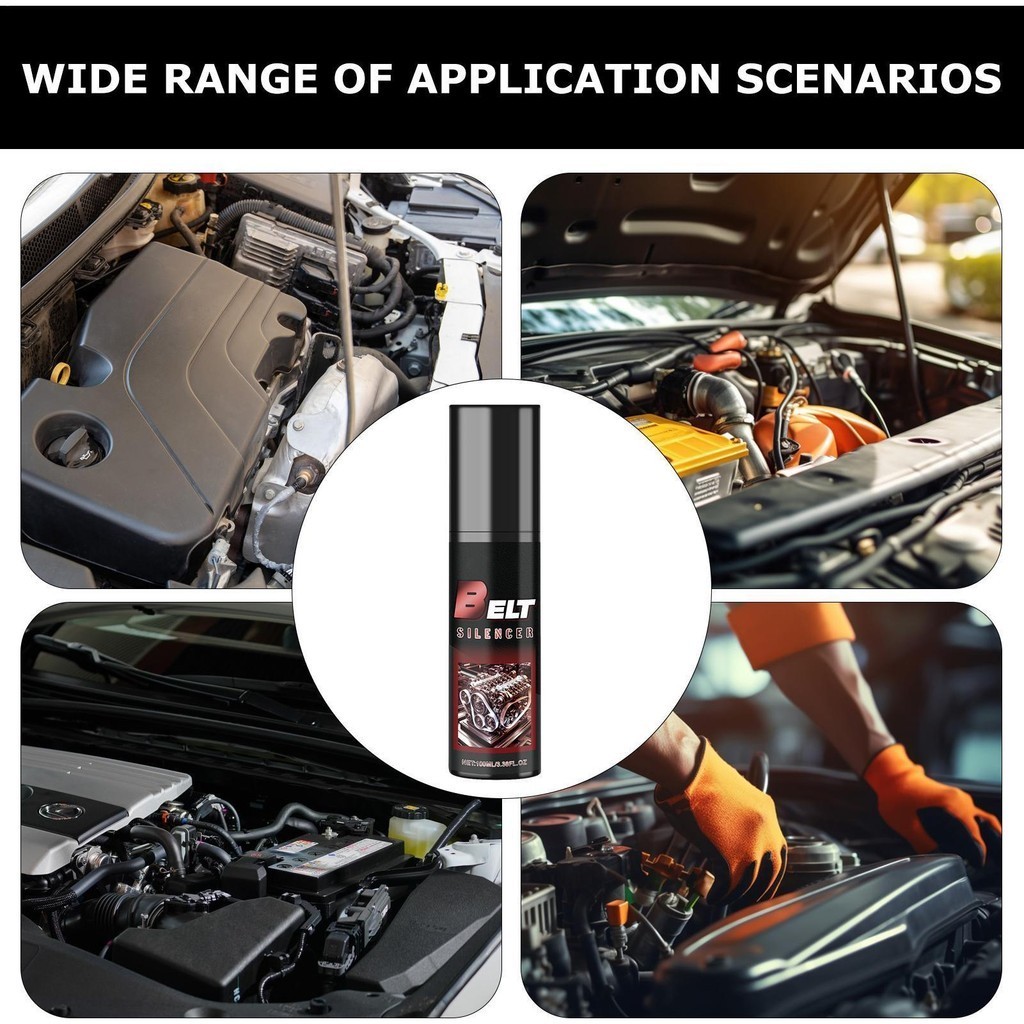 Belt Dressing Spray Automotive 100ml SprayOn Belt Dressing Belt Noise