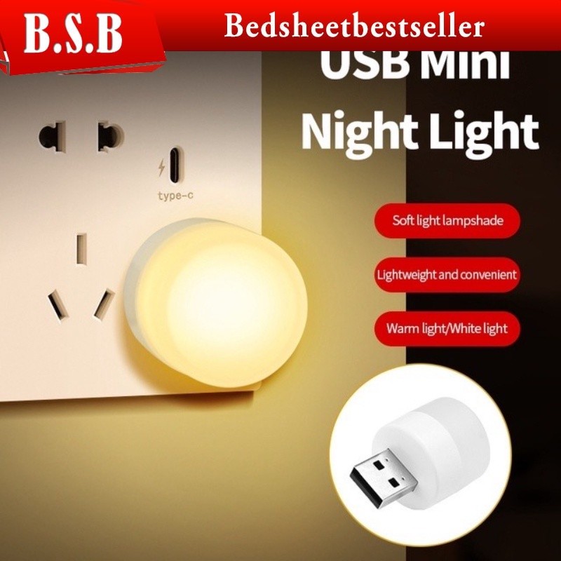 BSB USB LED lamp USB小夜灯small table lamp computer mobile power charging ...