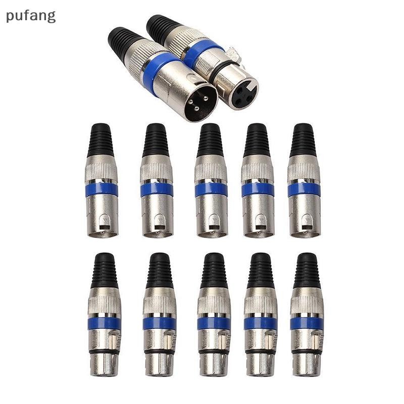 thumbnail image 2 of 10-Pack 4-Pin Female Microphone Plug Connector For Ham Radio CB Mic (C146 Style) 2 of 2