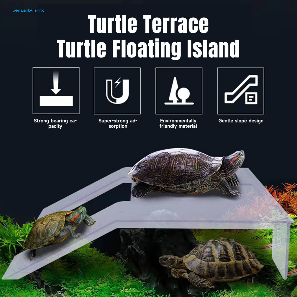 Yemianbuj Floating Turtle Dock Turtle Terrace Floating Turtle Basking