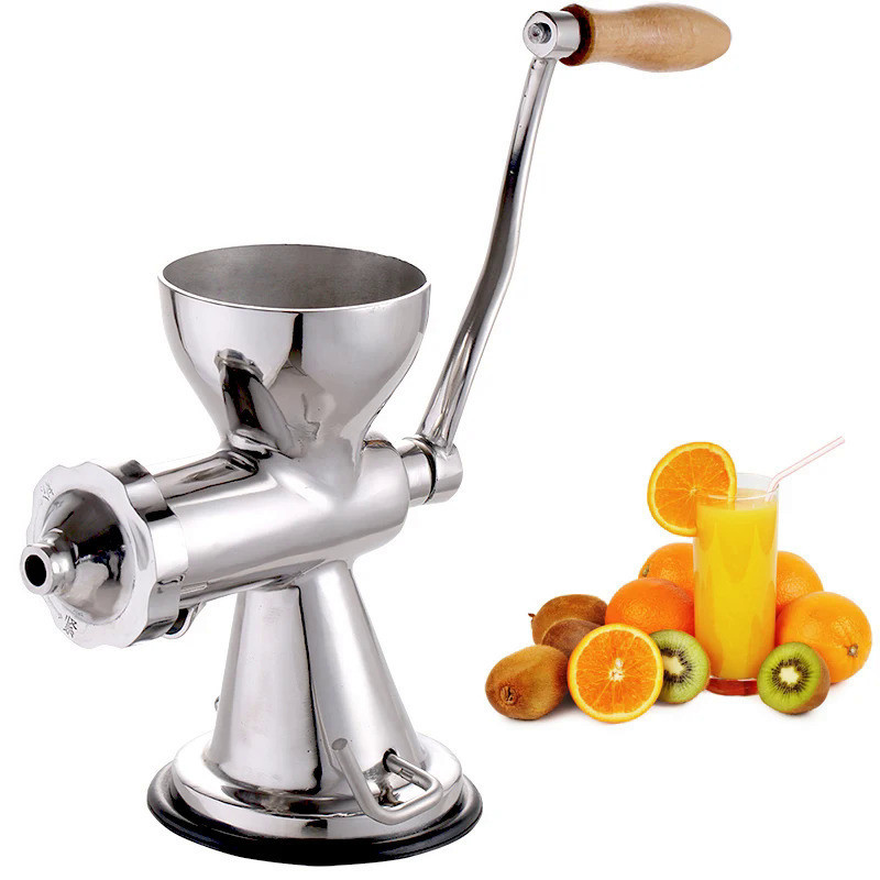 Handcranked Wheat Grass Juicer Fruit Juice Extractor Auger Slow