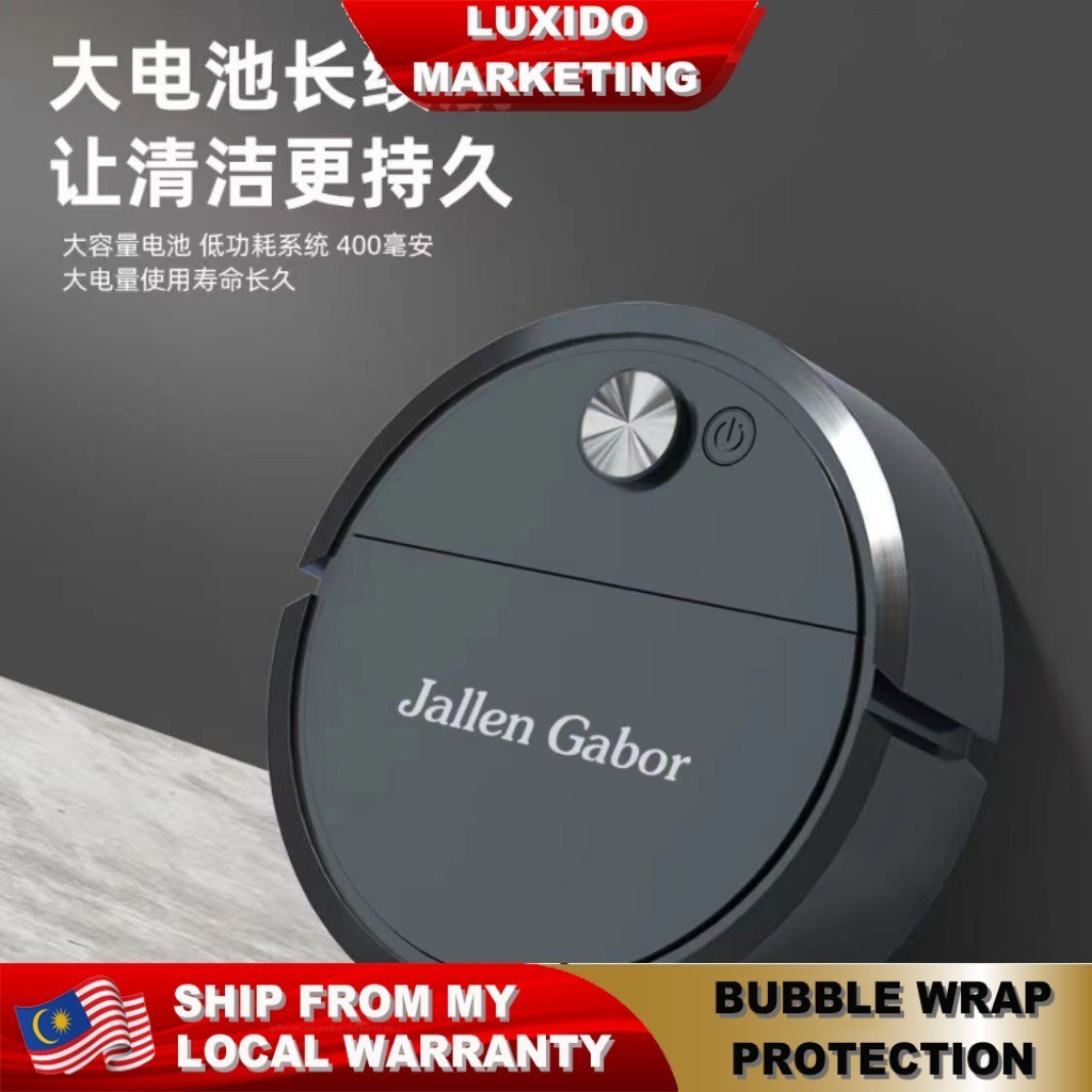 Jallen Gabor IS18A Robotic Smart Vacuum Usb Noise Reduction Rechargable