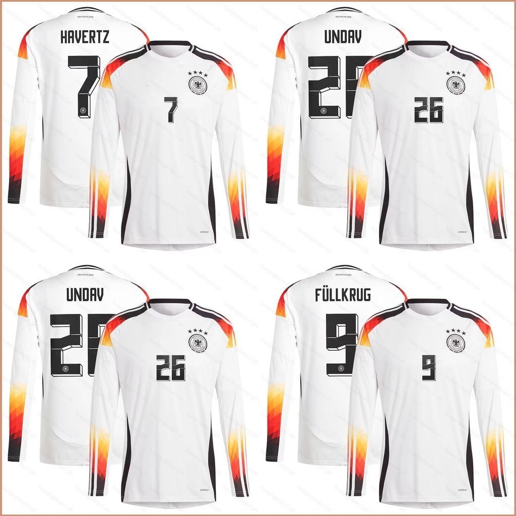 Newest 20242025 European Cup German Havertz Undav Fullkrug home Long Sleeve jersey Child Adult