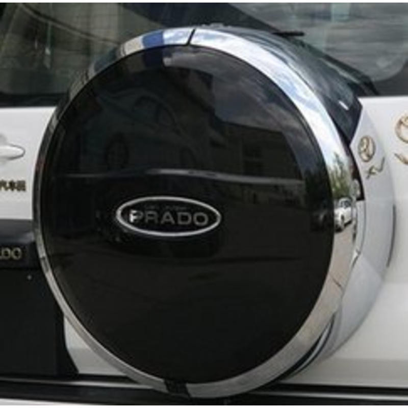 Toyota Land Cruiser Prado spare tire cover ABS electroplated fro 16inch ...